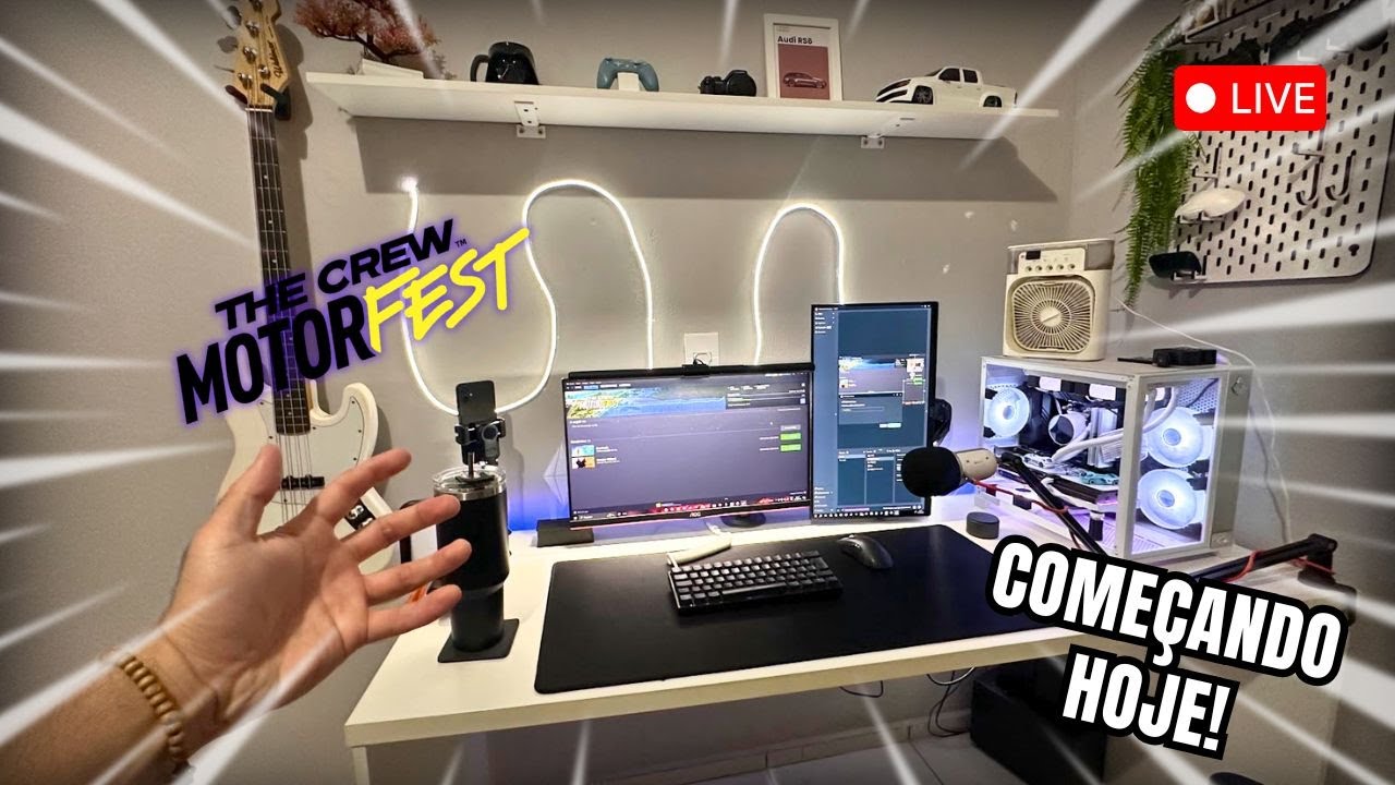 LIVE: Começando The Crew Motorfest | Projeto Conquistas Steam