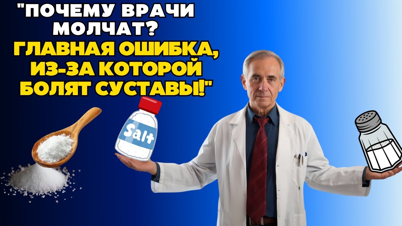 Врачи молчат: простая СОЛЬ восстанавливает хрящи за 2 недели...