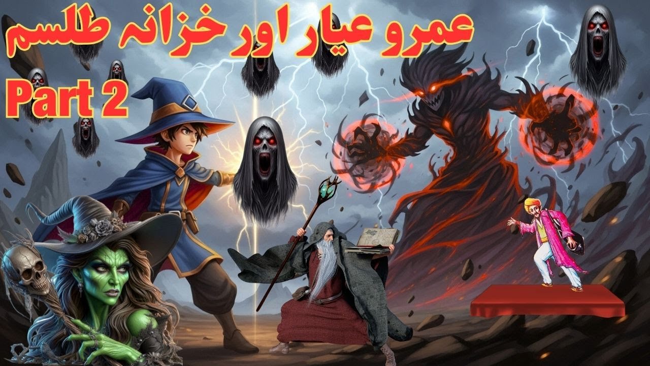 Umro Ayyar Aur Khazana Talisam (  Part 2 ) | Umro Ayar Ki Kahaniyan | Moral Kahani Land
