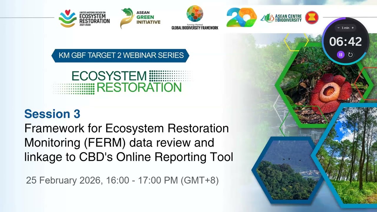 Session 3: FERM data review and linkage to CBD's Online Reporting Tool