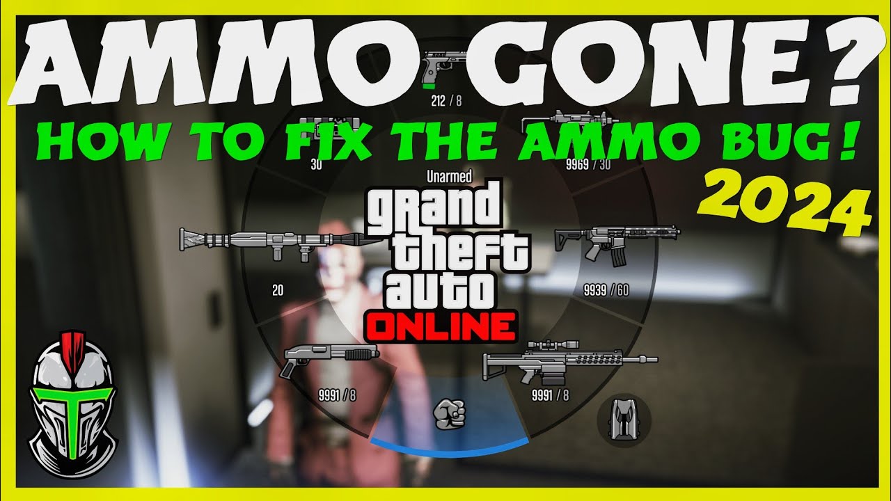 Как исправить ошибку с патронами в GTA Online! 2024