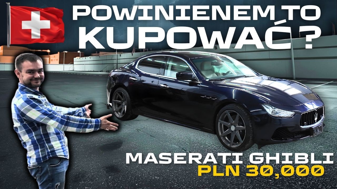 410 KM V6 za grosze?! Maserati ze Szwajcarii – HIT czy MINA?!