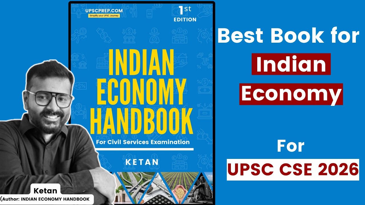 Booklist for Indian Economy for UPSC | Indian Economy Handbook