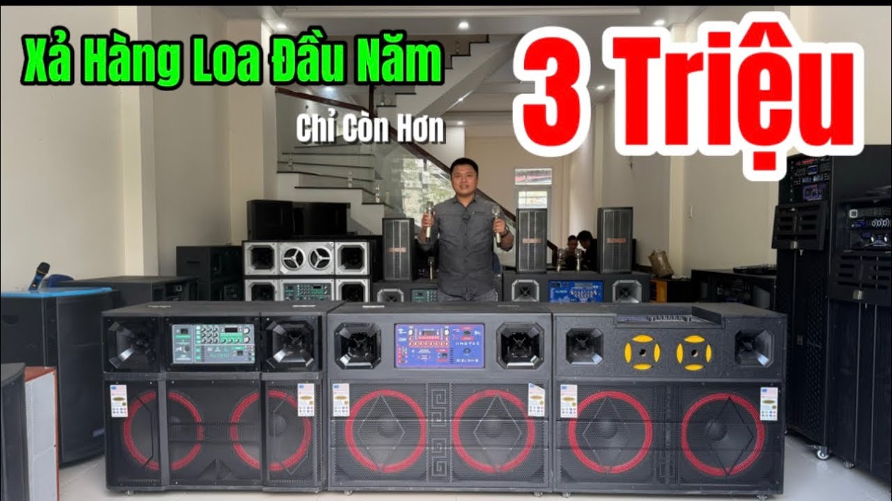 💥 Thanh Lý - Xả Hàng Đầu Năm Loa Giá Rẻ Bèo Như Cho - Toàn Loa Khủng Dòng Cao Cấp Chỉ Hơn 3 Triệu📣📣