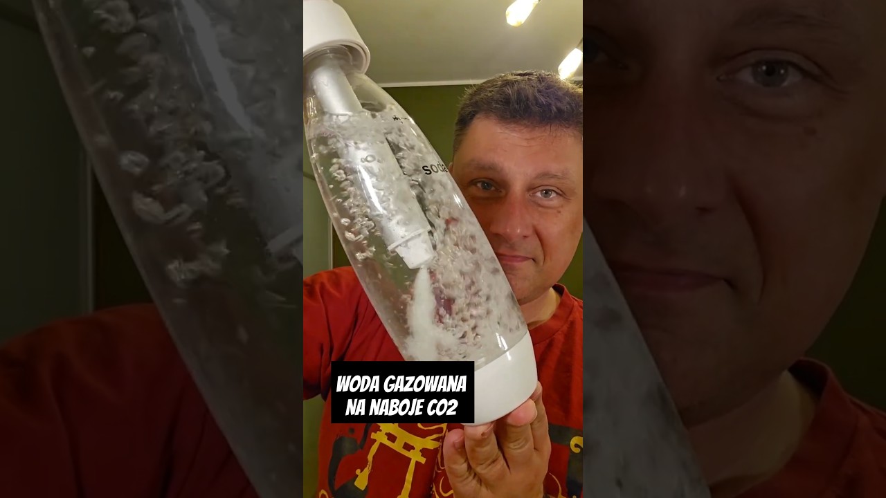 Zamiennik Soda Stream na naboje CO2 - Woda gazowana w minutę!