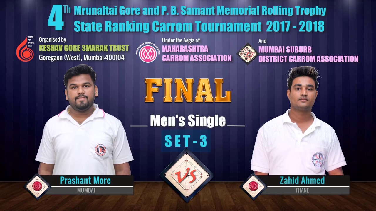 FINAL-Set-3: Prashant More ( MUMBAI ) vs Zahid Ahmed ( THANE )
