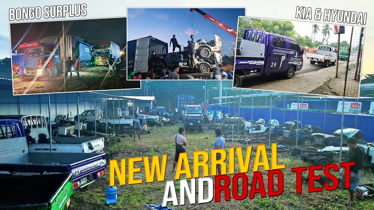 NEW ARRIVAL HYUNDAI KIA BONGO and ROAD TEST 3 UNITS