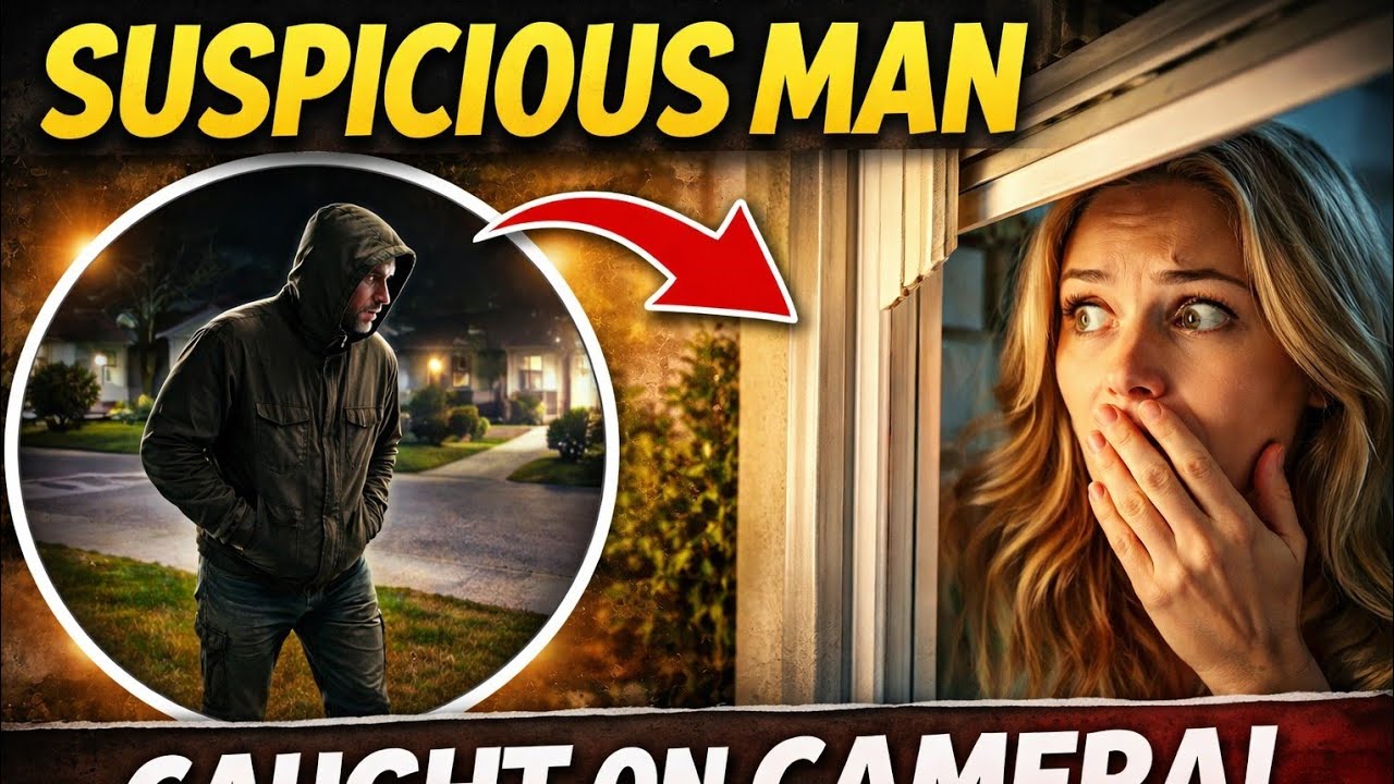 Security Camera Catches Suspicious Activity in Quiet Midwest Neighborhood