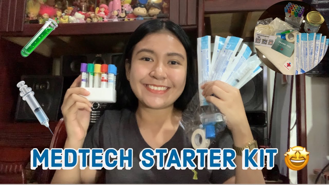 UNBOXING MEDICAL KIT + ORDER OF DRAW | ItsVhida