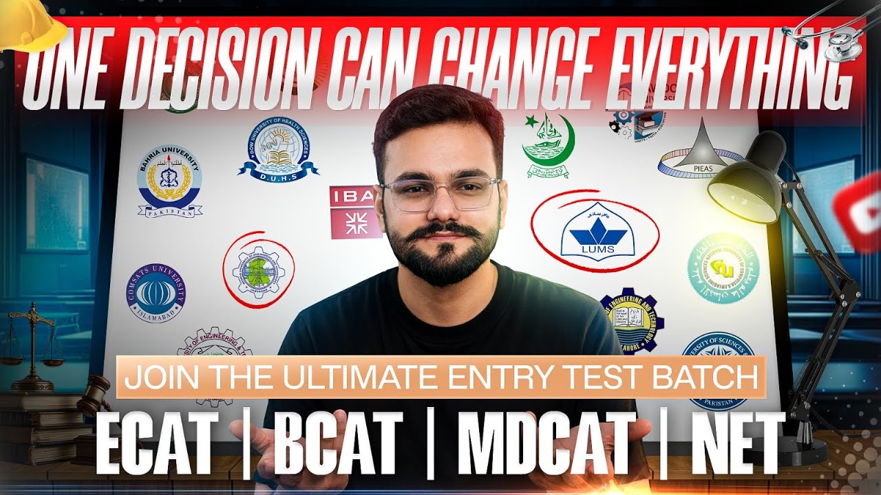 ECAT NET MDCAT BCAT NTS 2026 Batch: App System Overview, Features & Course Schedule Plan