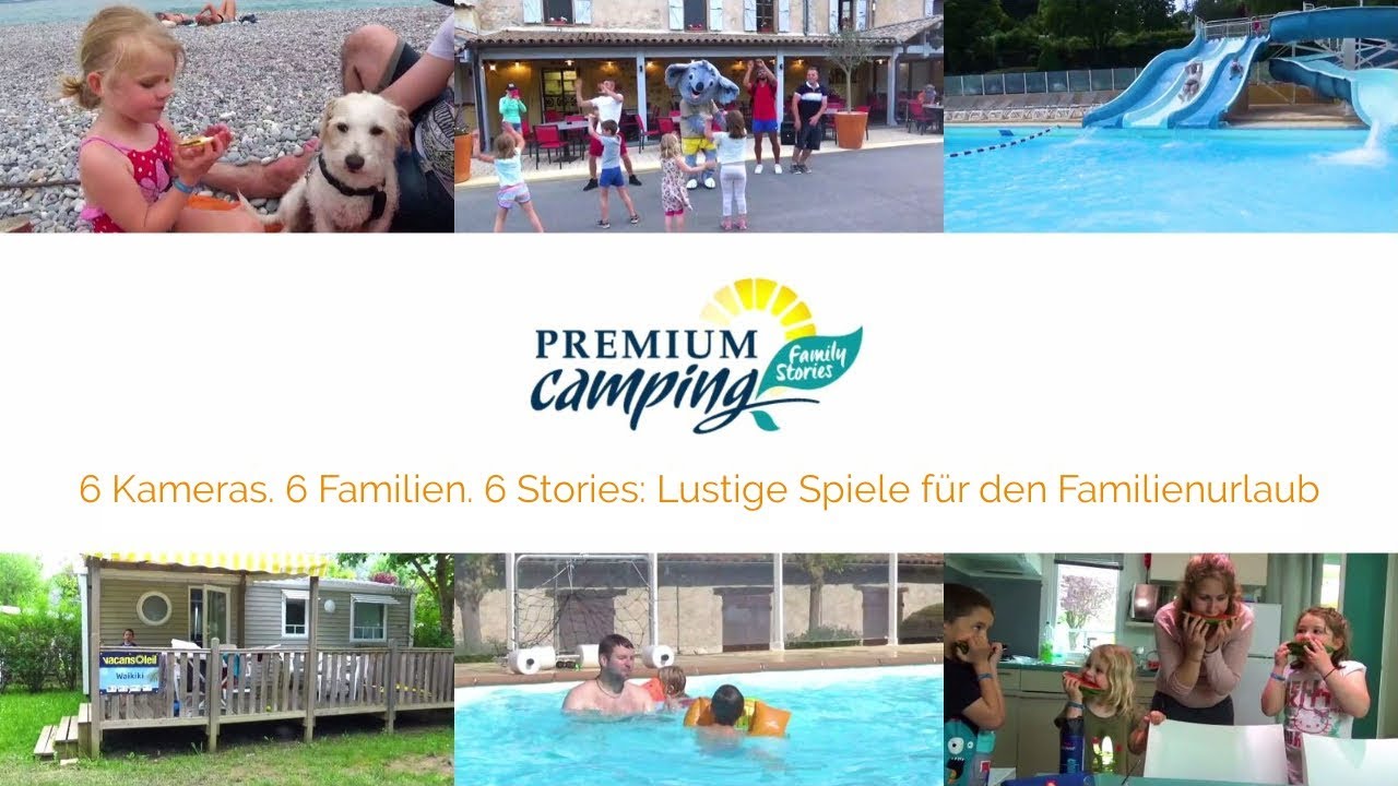 Premium Camping Family Stories: Spiele spielen mit Familie Sieben