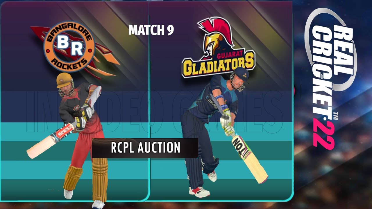 RCB vs GT - Royal Challengers Bangalore vs Gujarat Titans - RCPL Auction S1 𝗥𝗘𝗔𝗟 𝗖𝗥𝗜𝗖𝗞𝗘𝗧 𝟮𝟮 - Live
