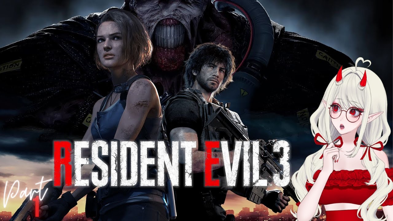 Why's He So Obsessed With Me?! | Resident Evil 3 Remake Full Playthrough Part 1