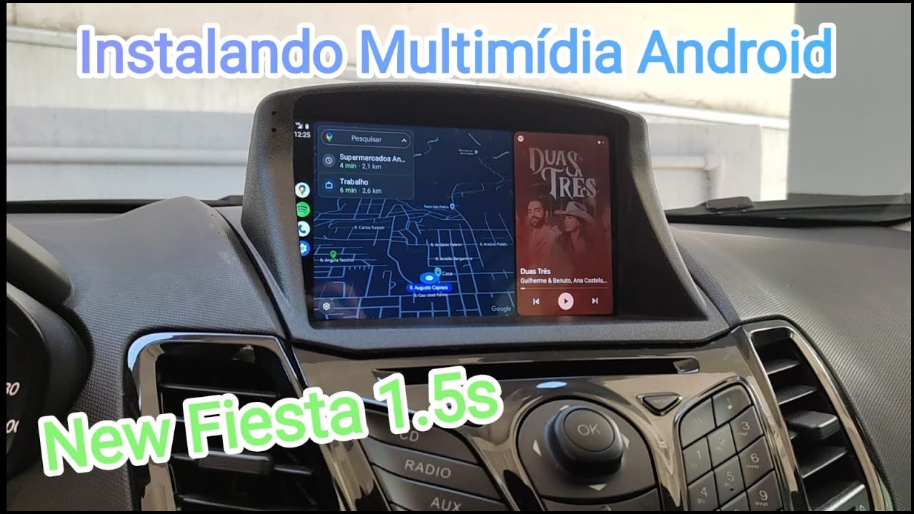 Instalando Multimidia Android no New Fiesta 1.5s