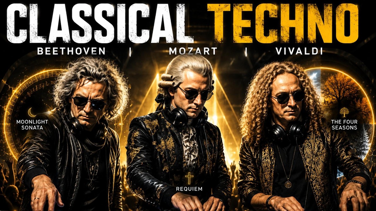 Beethoven x Mozart x Vivaldi  Epic Melodic Techno