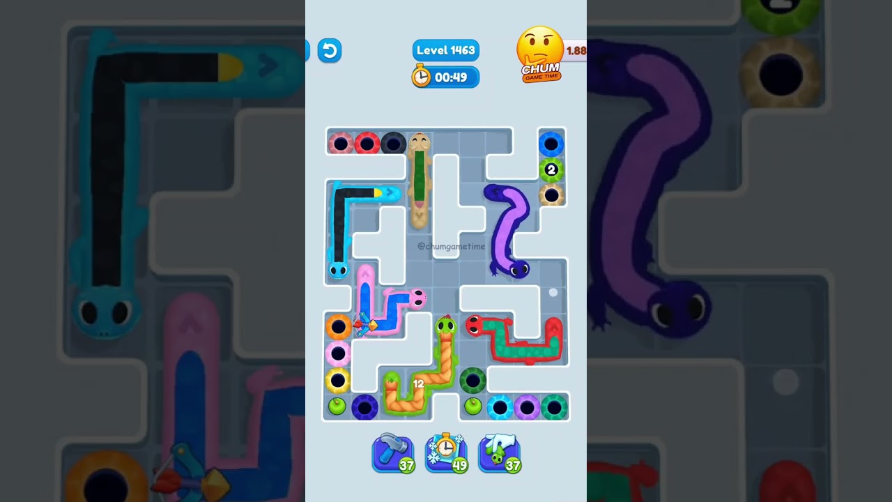 Gecko Out - level 1463 - Gameplay walkthrough