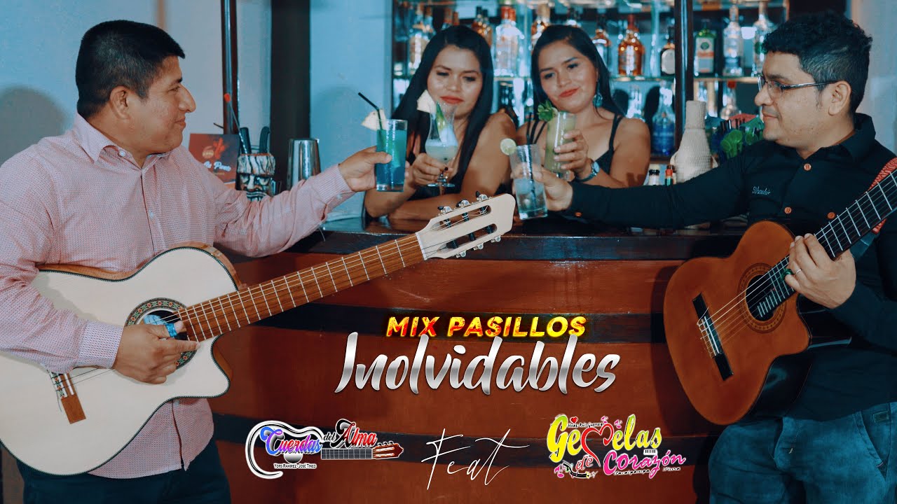 Mix Pasillos Inolvidables - Cuerdas del Alma FEAT Gemelas de Corazón (Video Oficial)