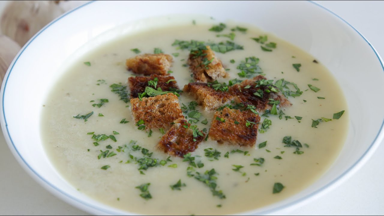 Easy Garlic Soup Recipe