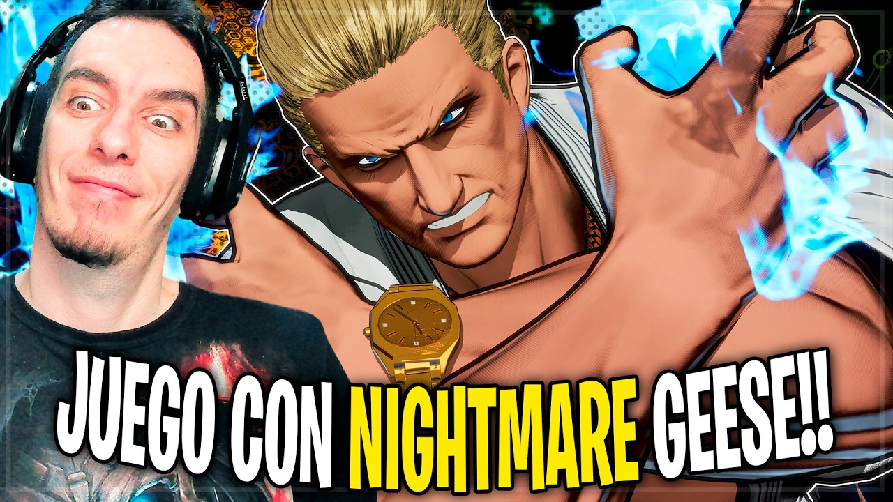 Mira esos COMBOS!! Juego con NIGHTMARE GEESE y es una LOCURA🔥 FATAL FURY CITY OF THE WOLVES