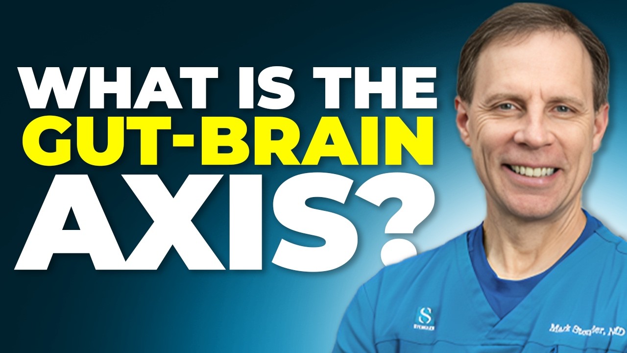 Врач объясняет связь между кишечником и мозгом (вторым мозгом).