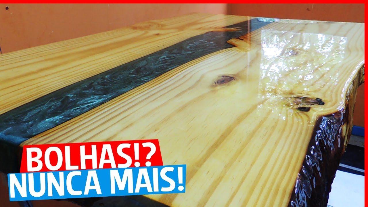 Conjunto de Técnicas e segredos para evitar e remover bolhas na Resina Epoxi e Poliester