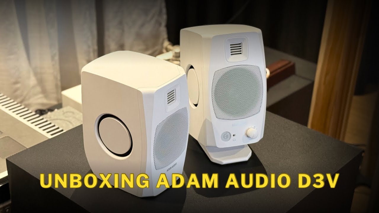 РАСПАКОВКА - ADAM AUDIO D3V