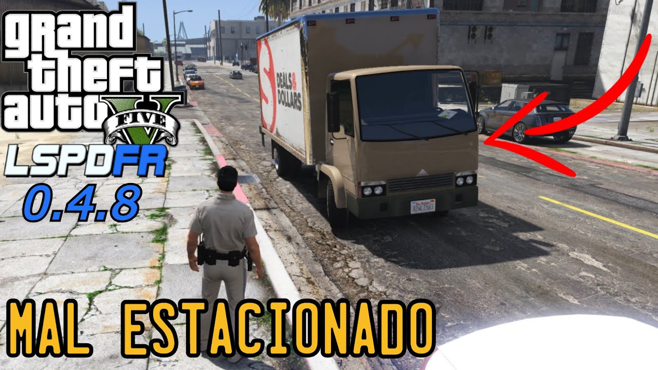 🚔 LSPDFR | MULTAS POR MAL ESTACIONAMIENTO | GTA V