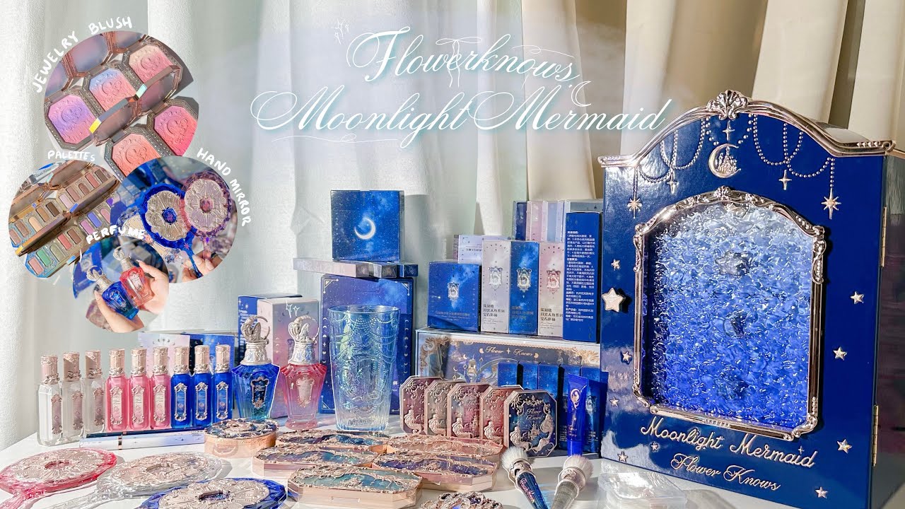 Unboxing this $600 FLOWERKNOWS MOONLIGHT MERMAID Series 🧜🏻‍♀️ Swatches + Review