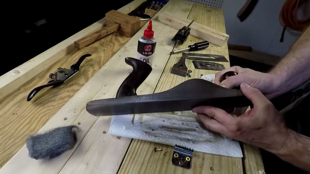 Silent Restoration of a Rusted Stanley Bailey No  5 Type 19 No Talking ASMR