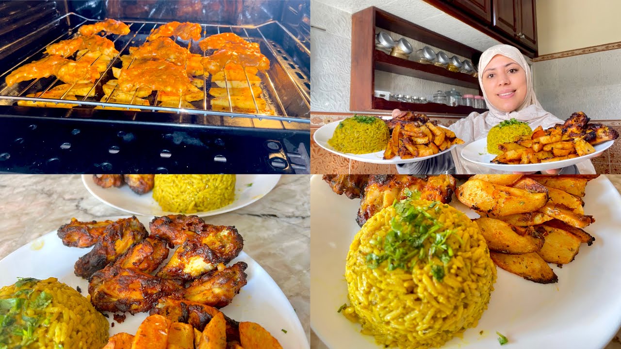 روتين صباحي💪🏻غديوة اقتصادية ومتشبعووش منها جنيوحات فالفران👌🏻روز مرافق لجميع الاطباق😋