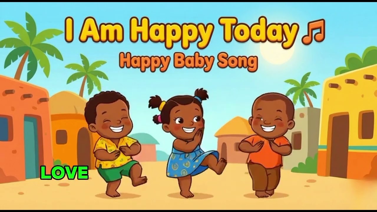 I Am Happy Today 🎵 | Happy Baby Song | Baby Blooms Tunes (BBT)