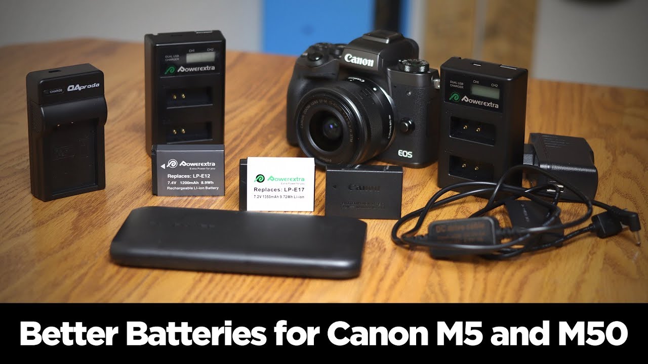 Как решить проблемы с аккумулятором беззеркальных камер Canon EOS M5 и M50