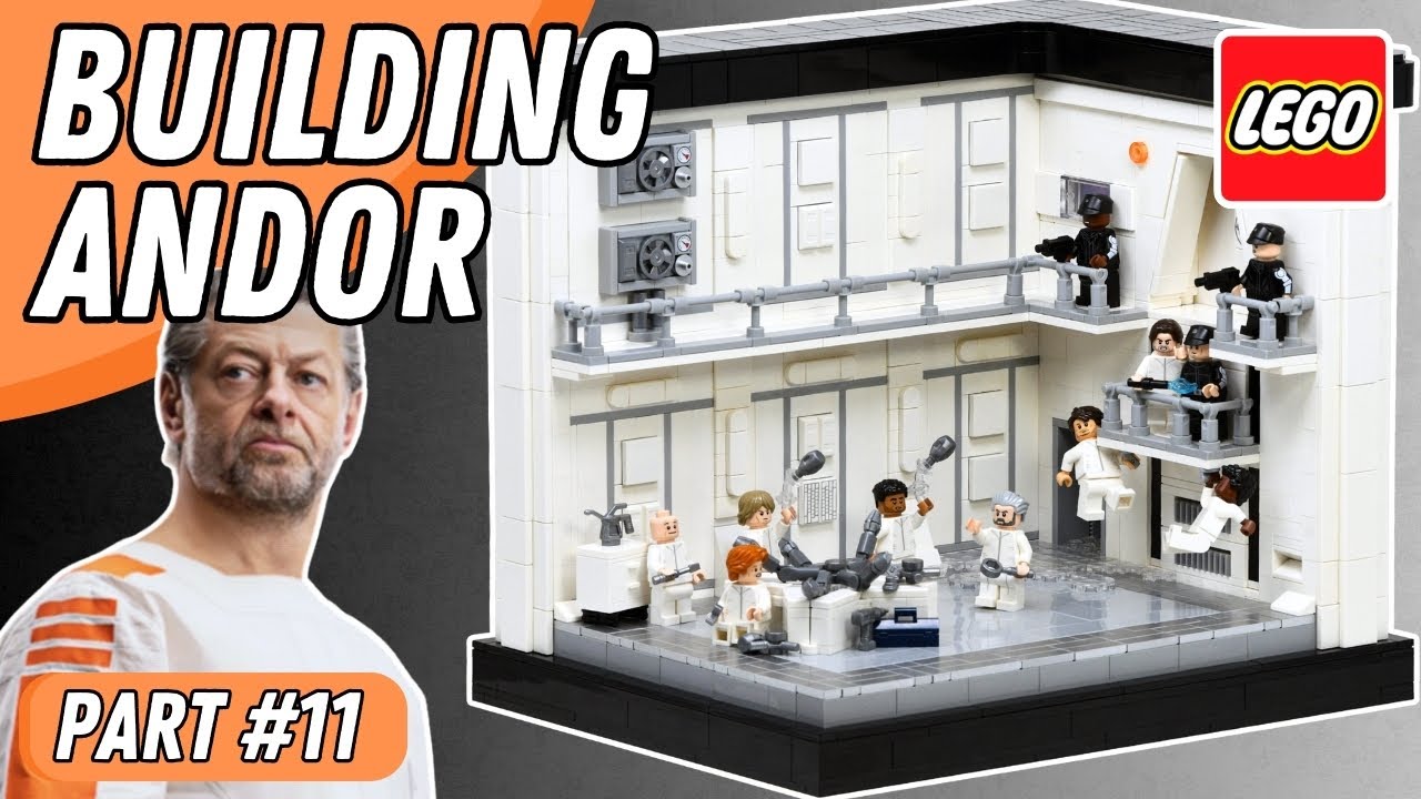 I Build the ANDOR Narkina 5 Prison Escape in LEGO