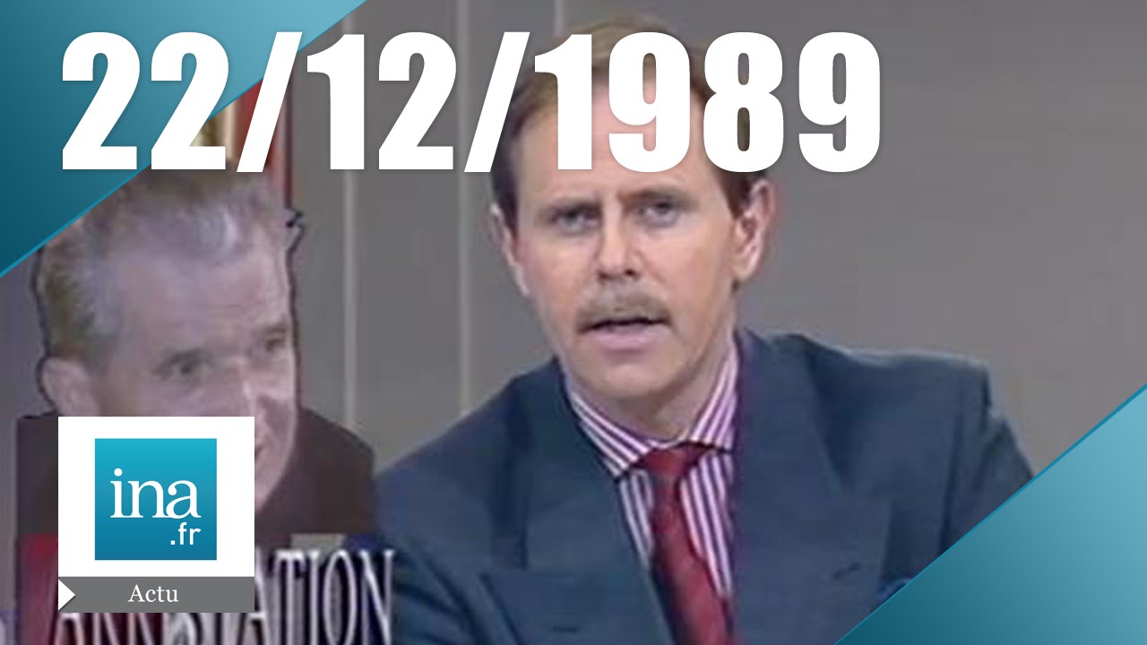 20h Antenne 2 du 22 décembre 1989 : Arrestation de Nicolae Ceaușescu | Archive INA