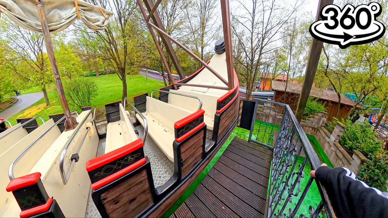 Schaukelschiff - Bayern-Park 2026 (POV) (360&deg;) (Reisbach, Niemcy)