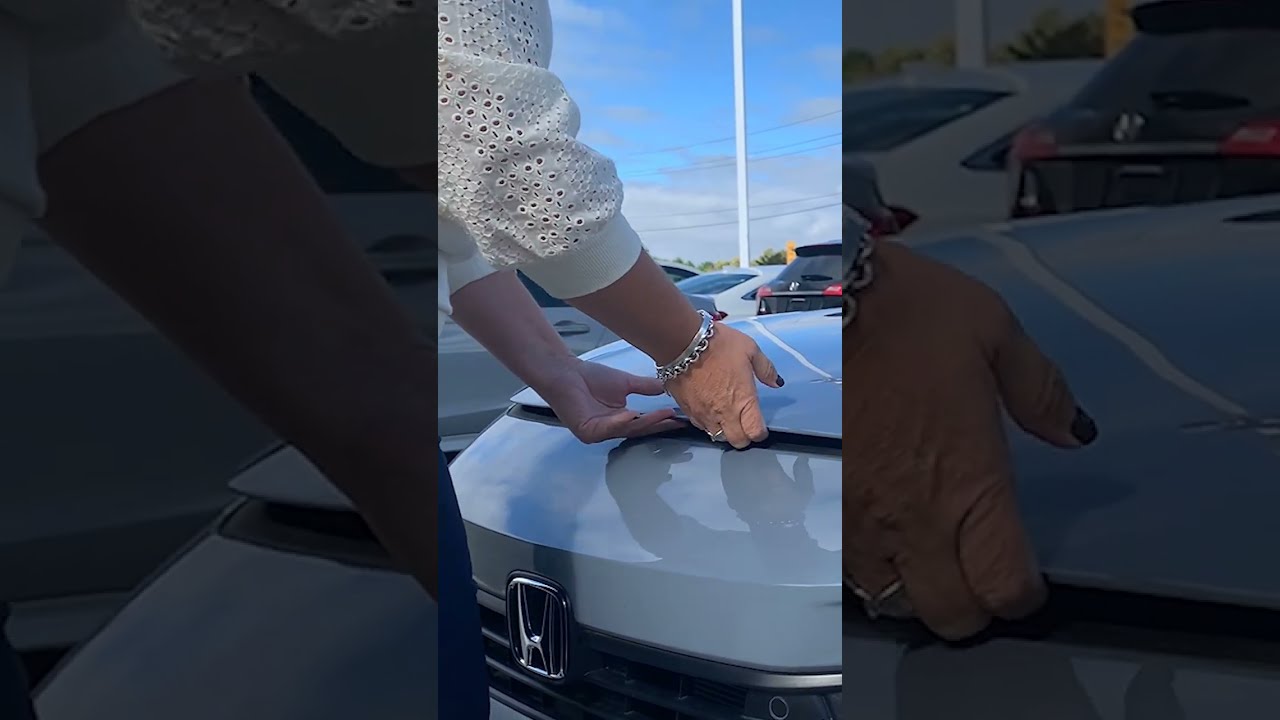 Open The Hood On A 2022 Honda Civic #shorts