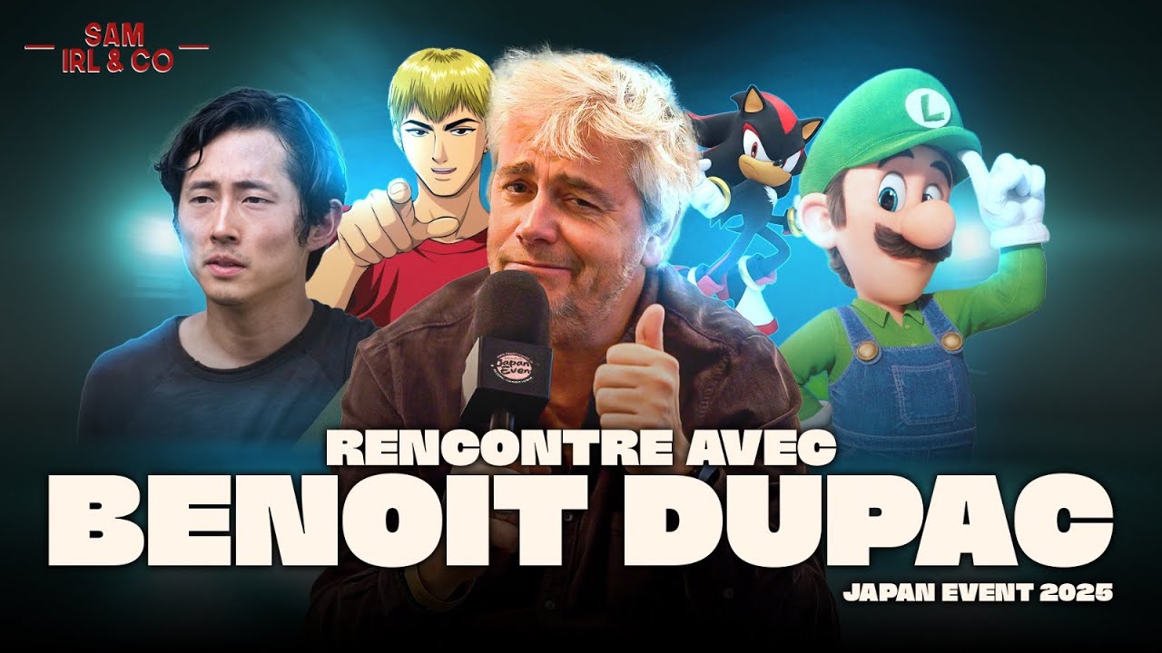Interview de LUIGI avec Benoit DUPAC, légende de la voix Française #newvideo #voiceactor