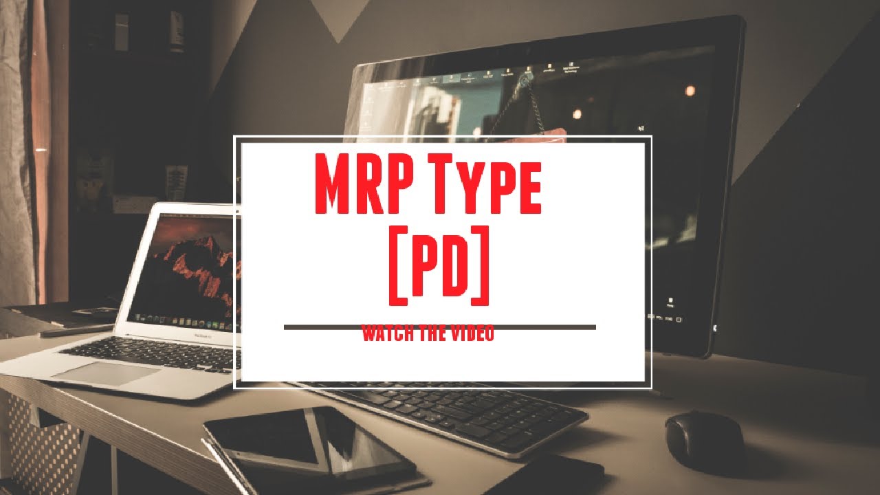 MRP Type [ PD ]  Material Requirement Planning By Sales Order