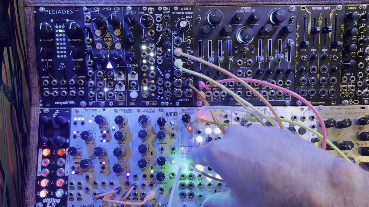 Doepfer A-149-4 Quad Random Voltage Source quantization modes DEMO