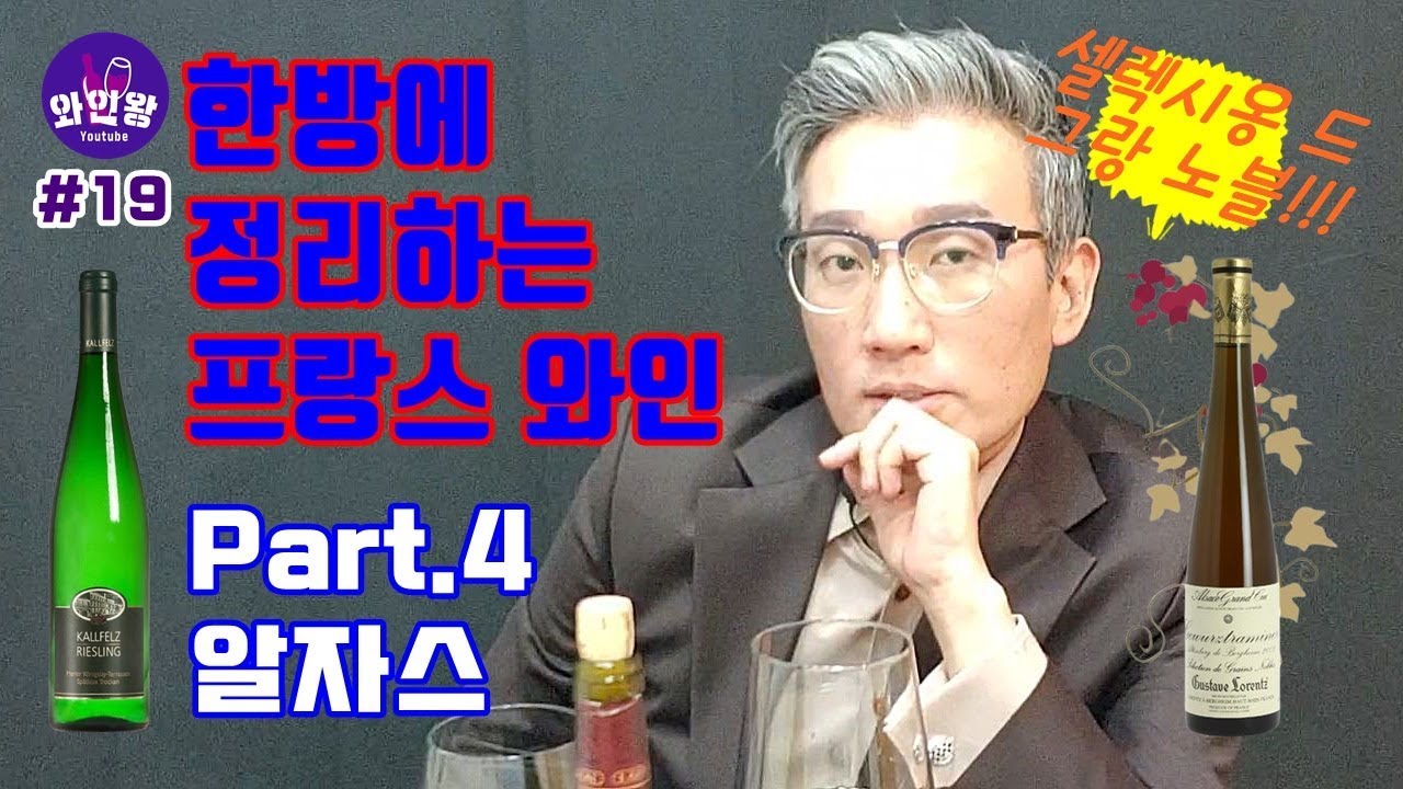 [와인왕19화]알자스 와인 분류와 등급 '셀렉시옹 드 그랑노블'(Alsace Wine Classification and Rating)