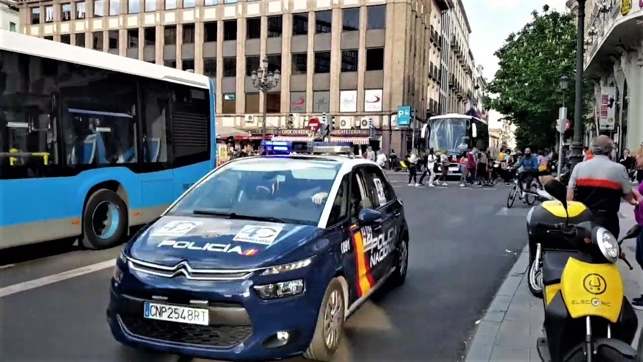 Policia Nacional Madrid+Proteccion Civil - Responding