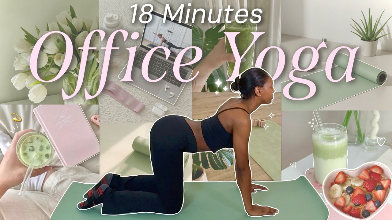 18 min Office Yoga Flow: Relax & Reduce Tightness