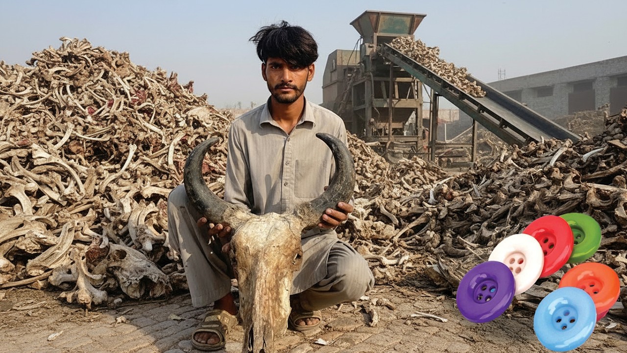 This Is How Waste Animal Bones Are Really Recycled | Amazing Recycling Process
