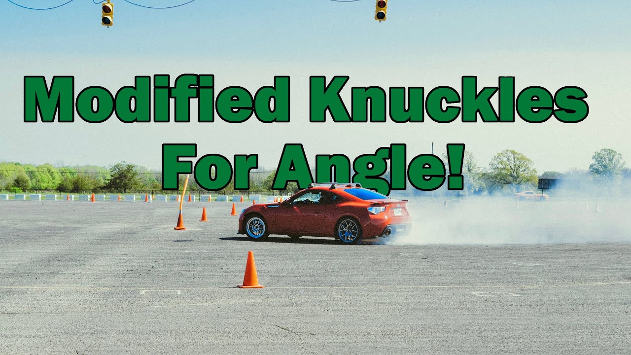 What You Need For Modified Drift Knuckles On A BRZ/FRS