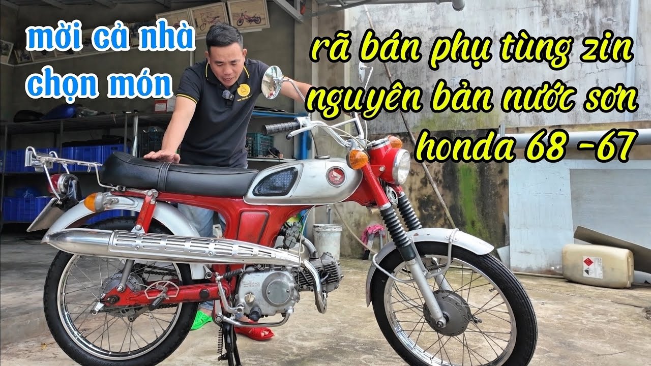 Phụ tùng rã b.án món Honda CL 68 nguyên bản nước sơn zin 0961- 266- 477