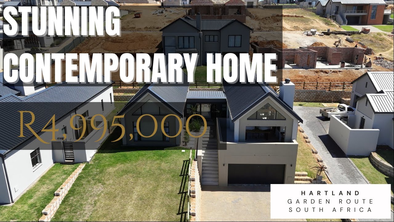 Stunning Contemporary Home!, Hartland Lifestyle Estate, Mossel Bay, Garden Route, South Africa.