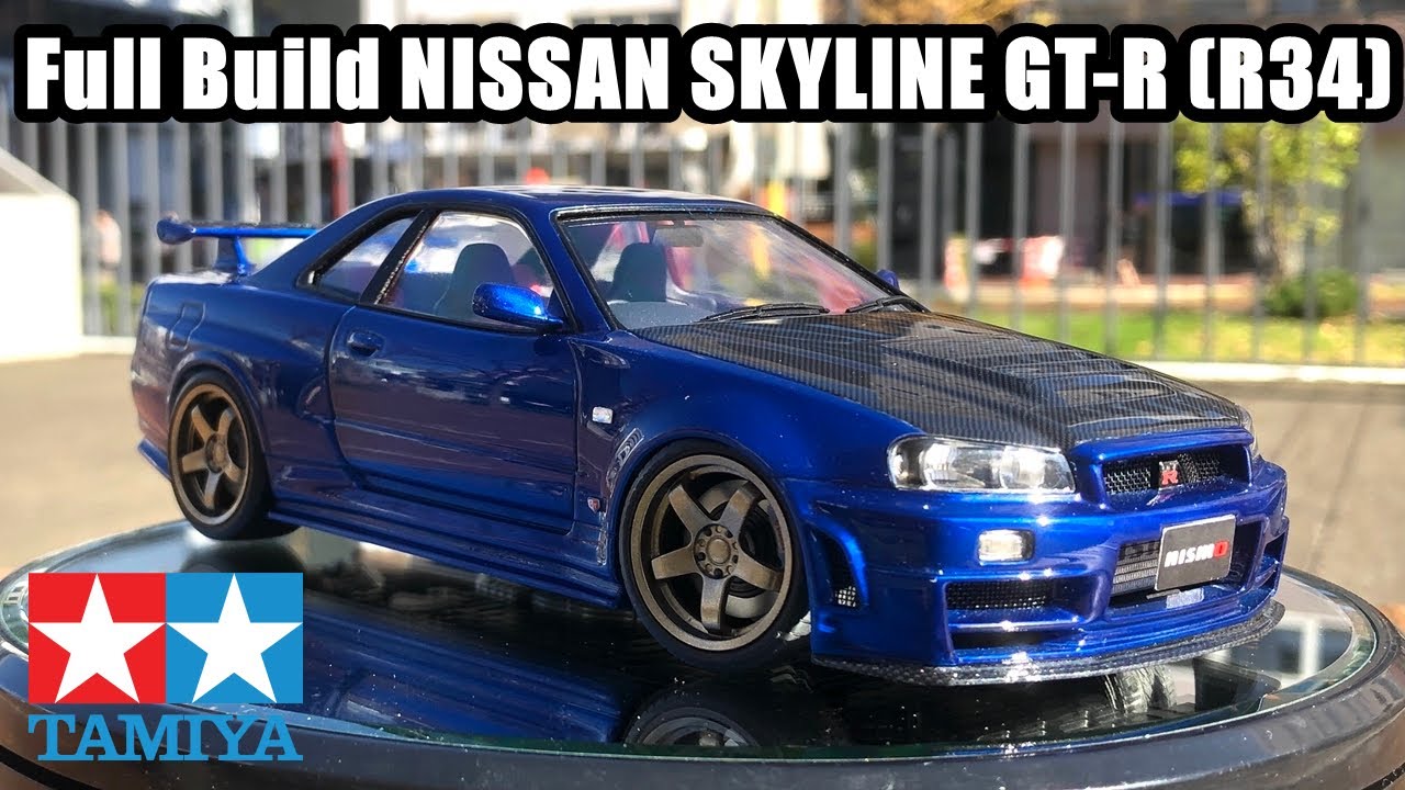 Full build Nissan Skyline GT-R (R34) nismo Z-tune TAMIYA 1/24 model car 【プラモデル 車】