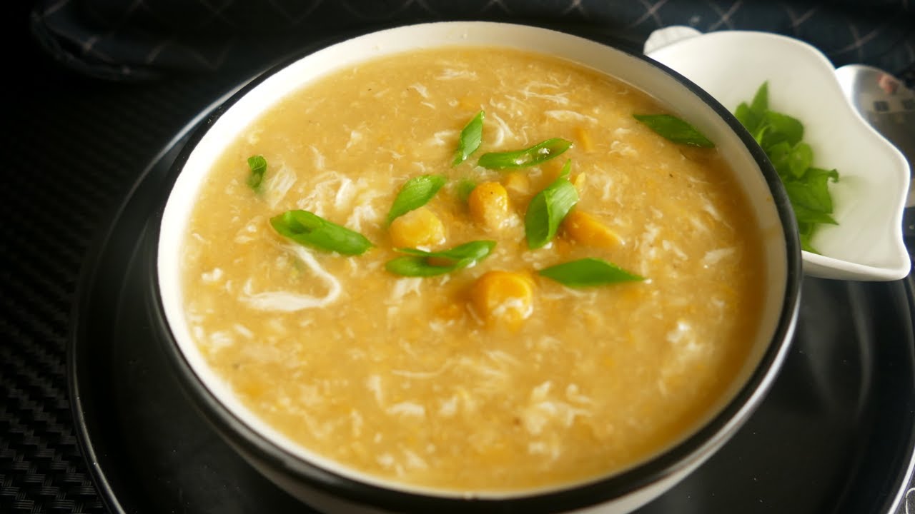 Два яйца и две банки кукурузы! Кукурузный суп как из китайского ресторанчика за 30 минут!