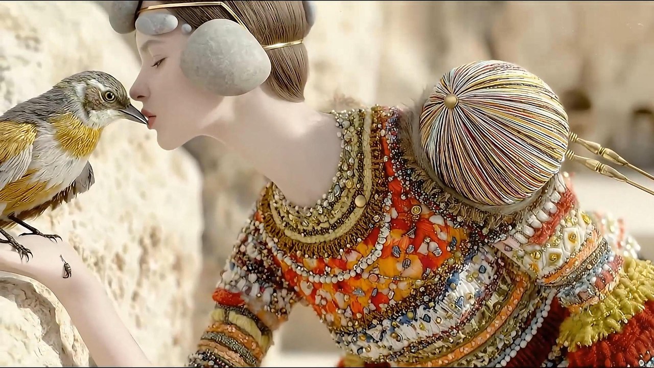 Where a powerful soul meets the gentlest touch. #love #hug #relationship #aiart #aimusic #shorts