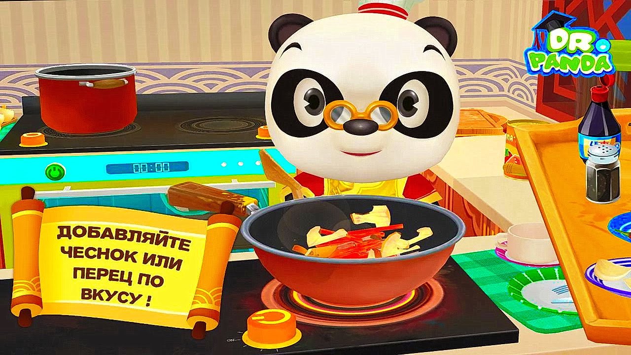 Доктор Панда в Японском ресторане - Dr  Panda’s Restaurant Asia